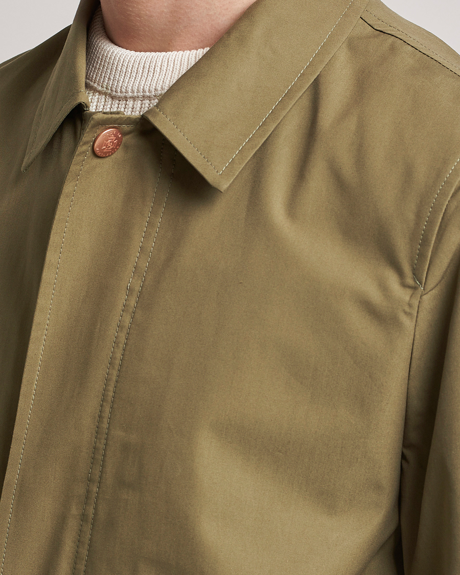 Homme | Manteaux Et Vestes | Private White V.C. | Unlined Cotton Ventile Mac Coat 3.0 Sage