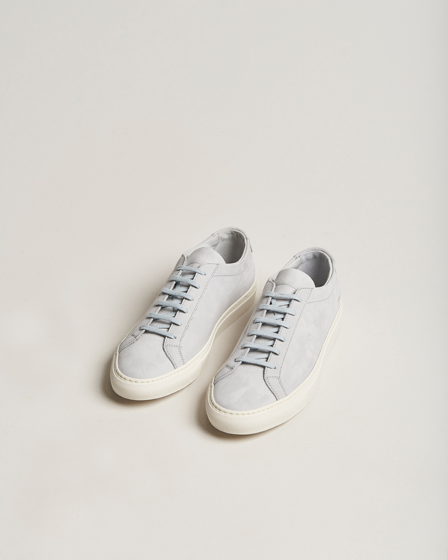 Homme | Common Projects Original Achilles Nubuck Sneaker Grey | Common Projects | Original Achilles Nubuck Sneaker Grey