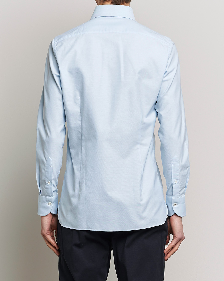 Homme | Chemises | 100Hands | Gold Line Natural Stretch Oxford Shirt Light Blue