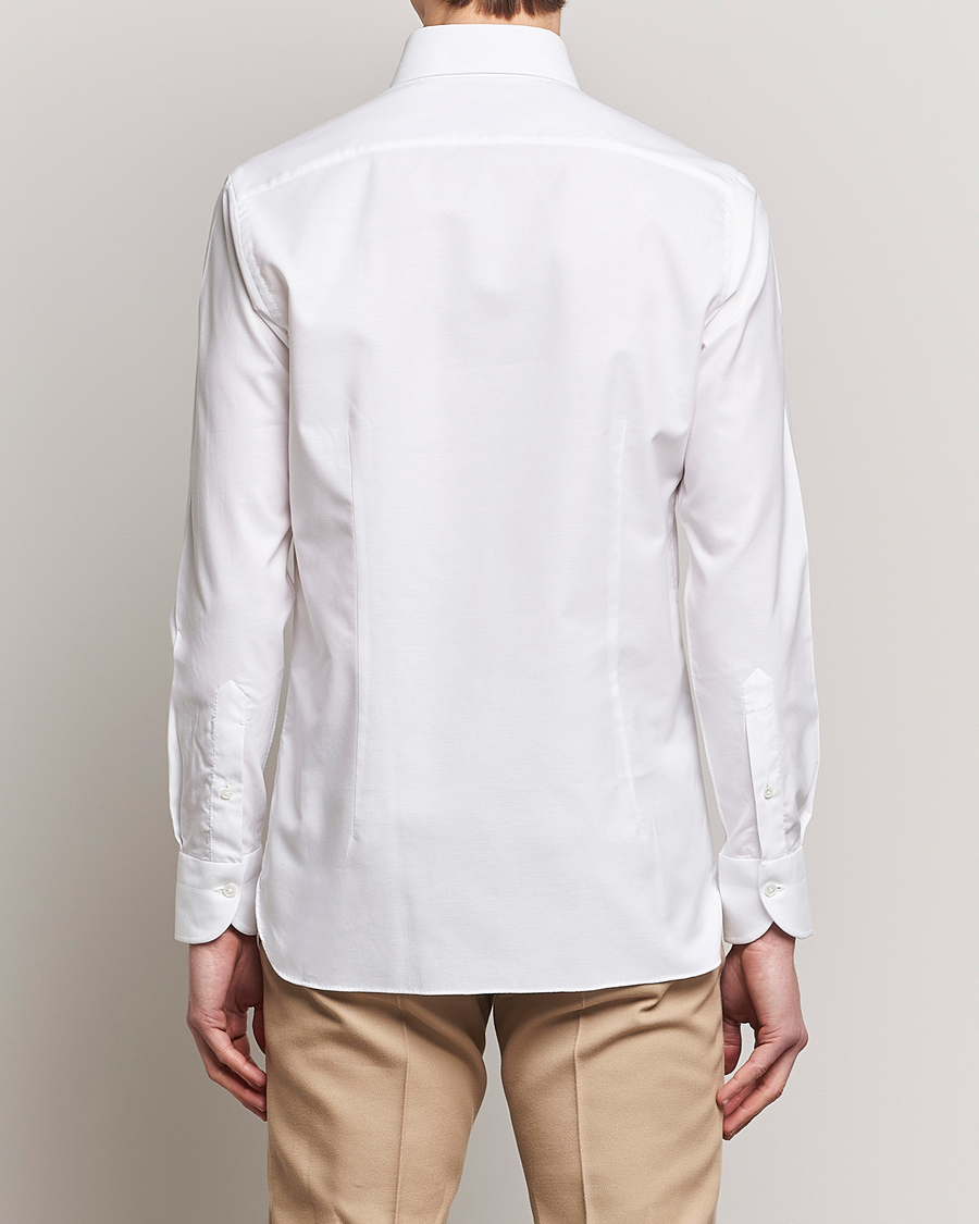 Homme | Chemises | 100Hands | Gold Line Natural Stretch Oxford Shirt White