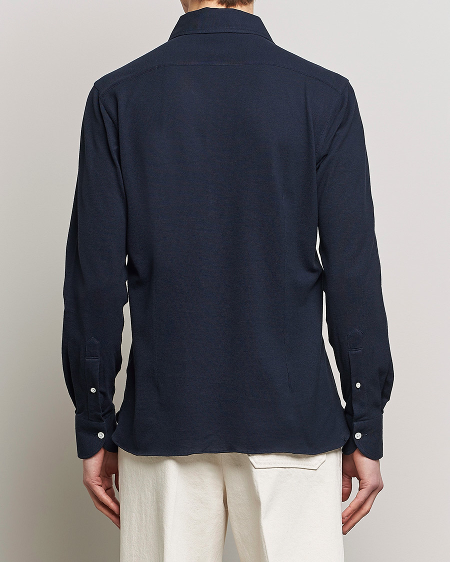 Homme | Chemises | 100Hands | Signature One Piece Jersey Polo Navy