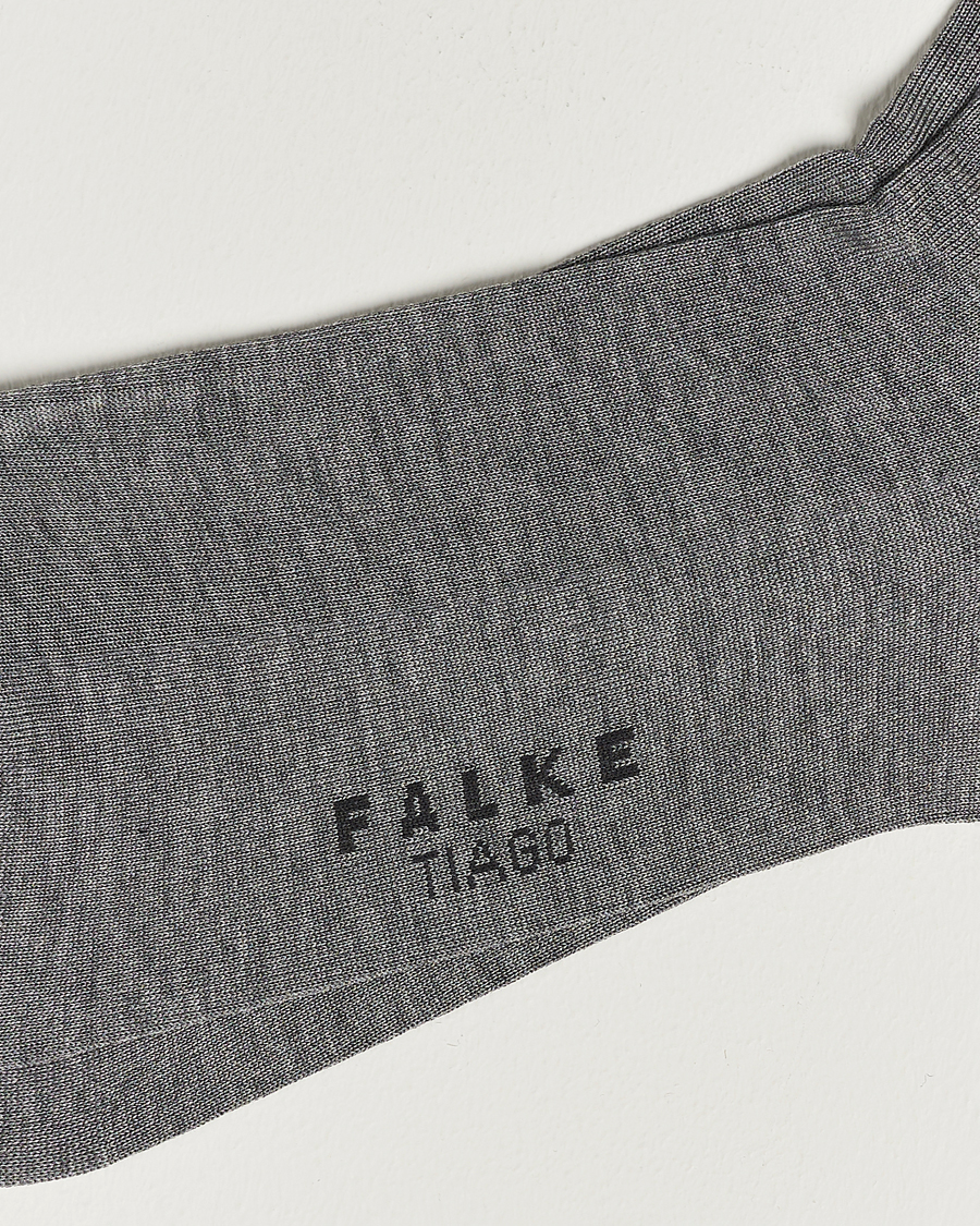 Homme |  | Falke | Tiago Socks Light Grey Melange