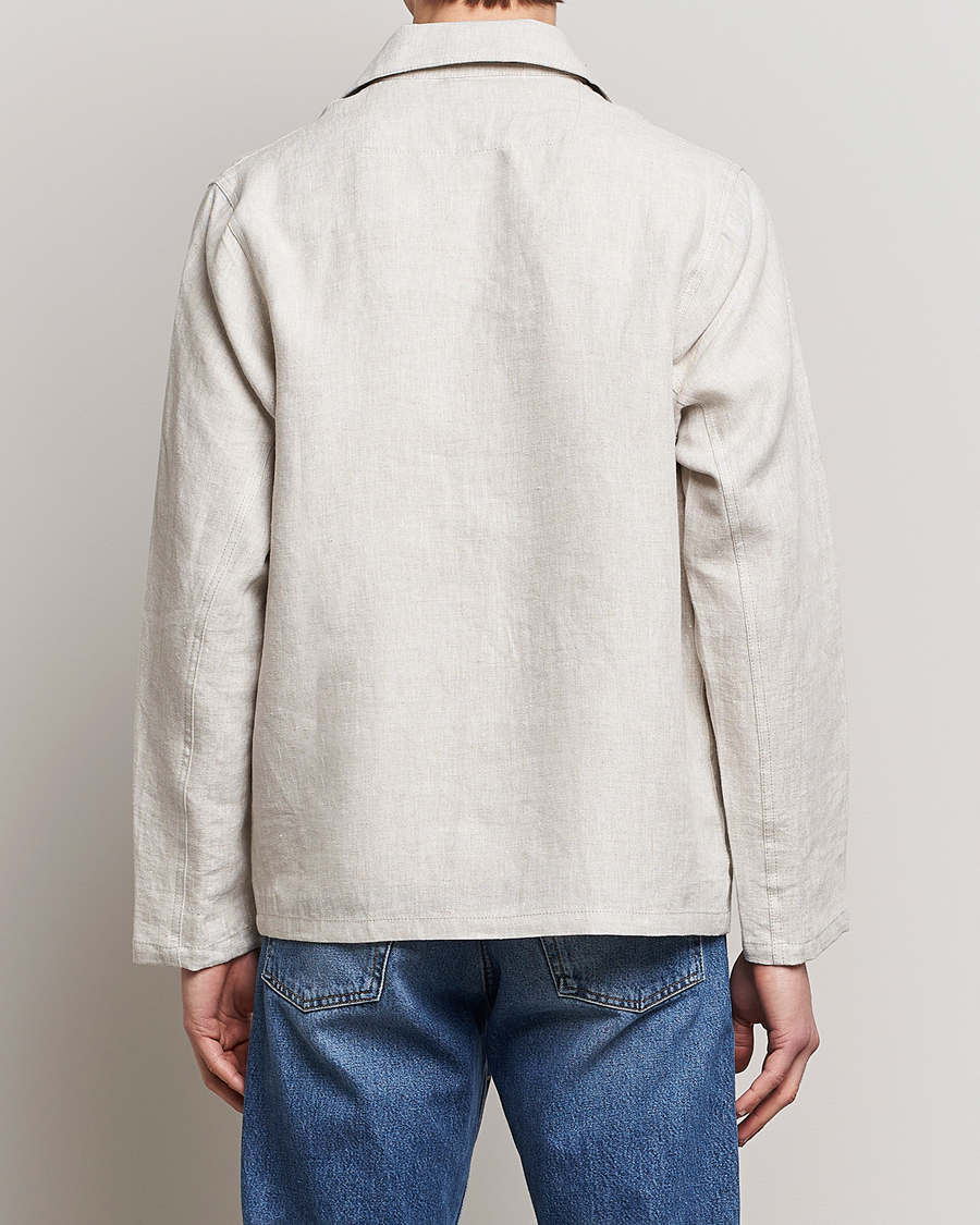 Homme | Chemises | Peregrine | Grange Linen Shacket Stone