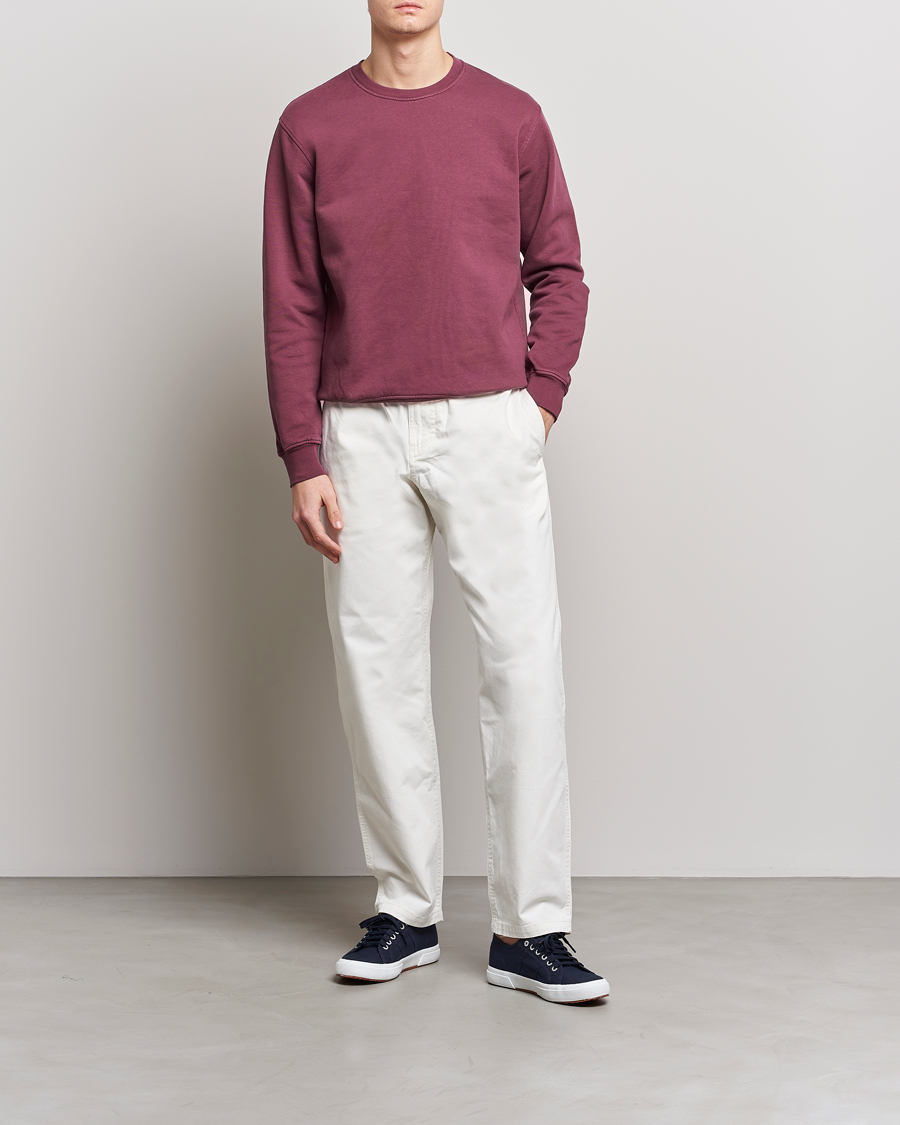 Homme | Pulls Et Tricots | Colorful Standard | Classic Organic Crew Neck Sweat Dusty Plum