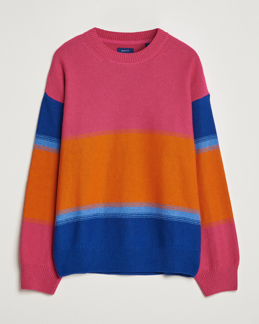 Homme | Pulls Et Tricots | GANT | Degraded Striped Knitted Sweater Multi