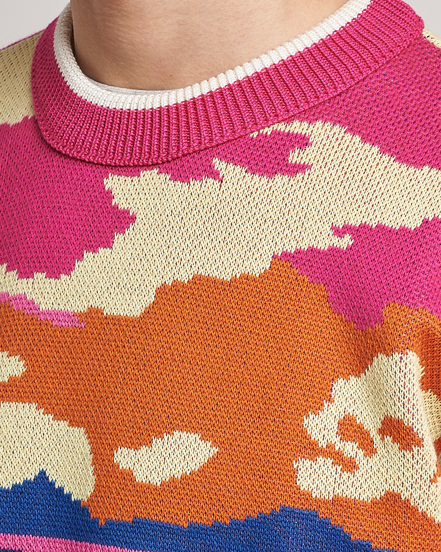 Homme | Pulls Et Tricots | GANT | Landscape Printed Knitted Crew Neck Multi