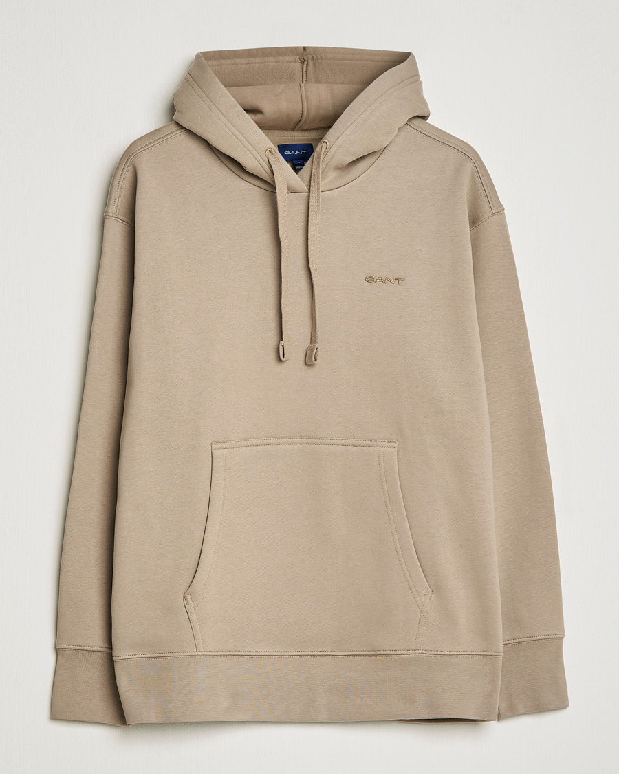 Homme | Pulls Et Tricots | GANT | Icon Hoodie Taupe Beige