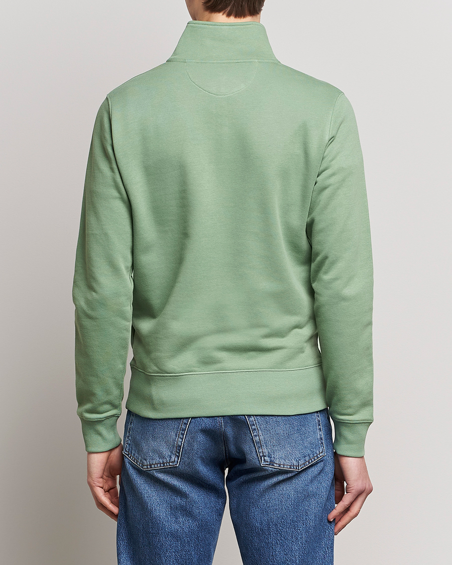 Homme | Pulls Et Tricots | GANT | Original Shield Logo Half-Zip Kalamata Green