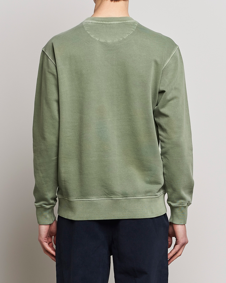 Homme | Pulls Et Tricots | GANT | Sunbleached Crew Neck Sweatshirt Calamata Green