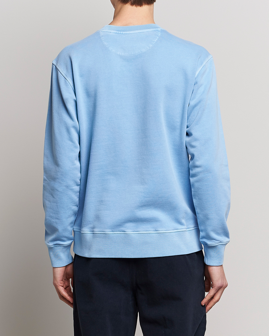 Homme | Pulls Et Tricots | GANT | Sunbleached Crew Neck Sweatshirt Gentle Blue