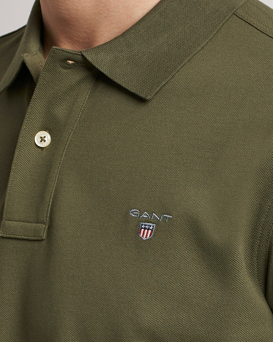 Homme | Polos | GANT | The Original Polo Racing Green