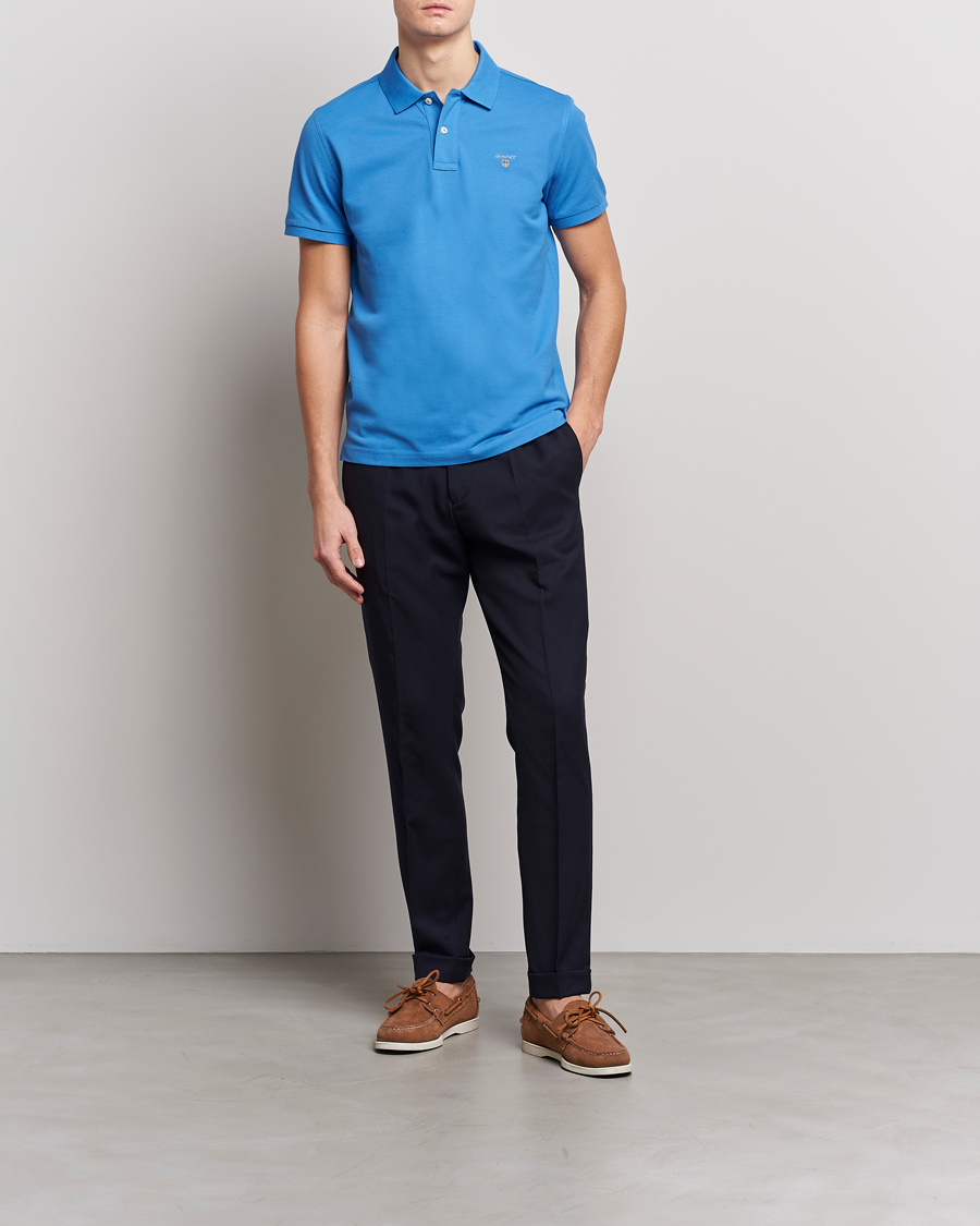 Homme | Polos | GANT | The Original Polo Day Blue