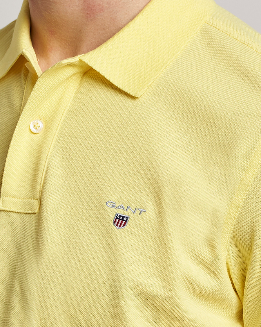 Homme | Polos | GANT | The Original Polo Clear Yellow