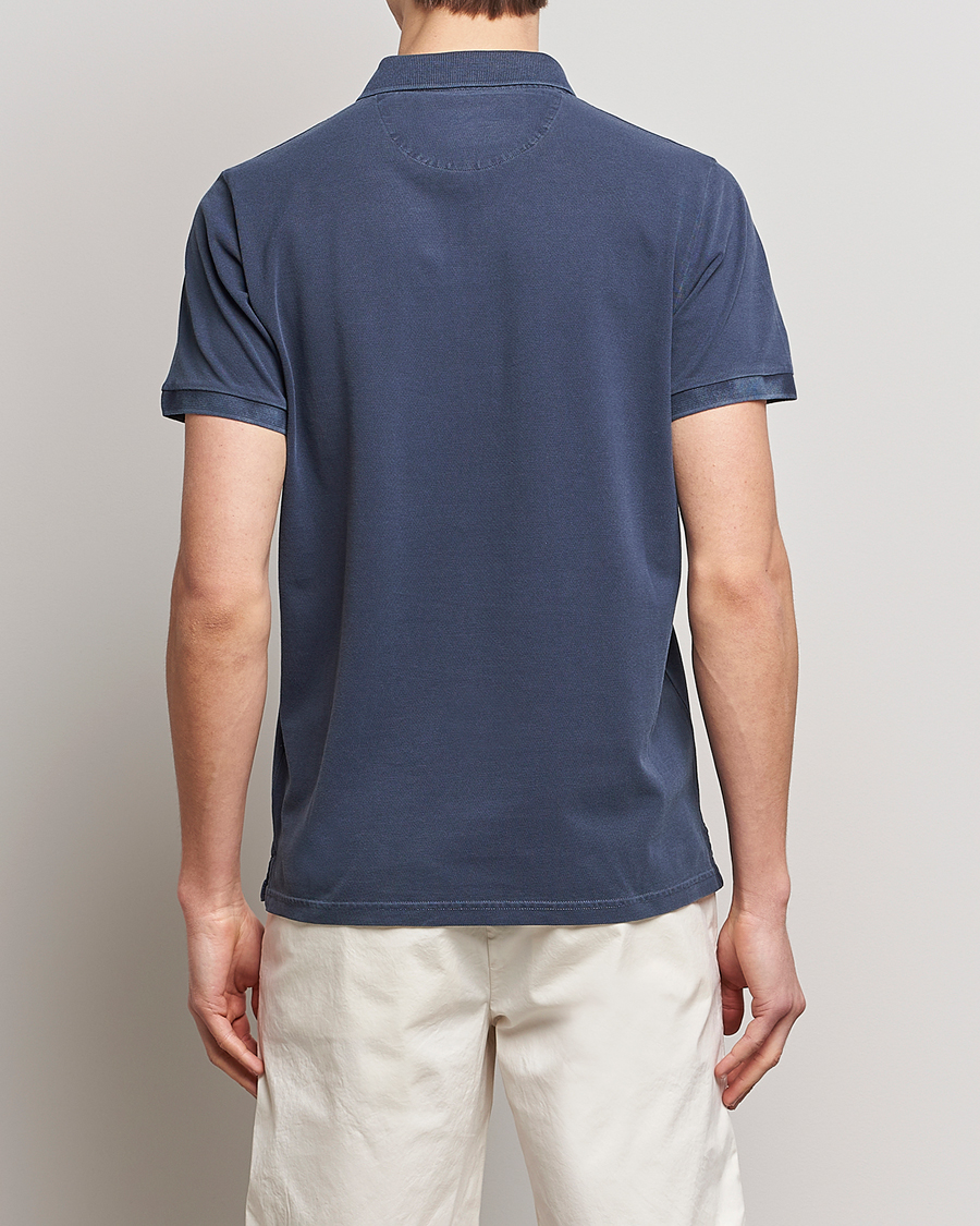 Homme | Polos | GANT | Sunbleached Polo Evening Blue