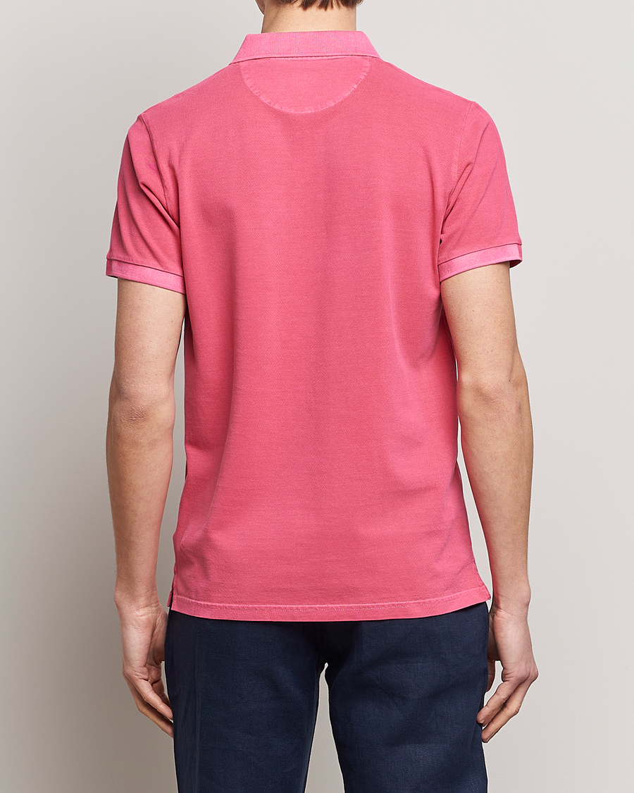 Homme | Polos | GANT | Sunbleached Polo Magenta Pink
