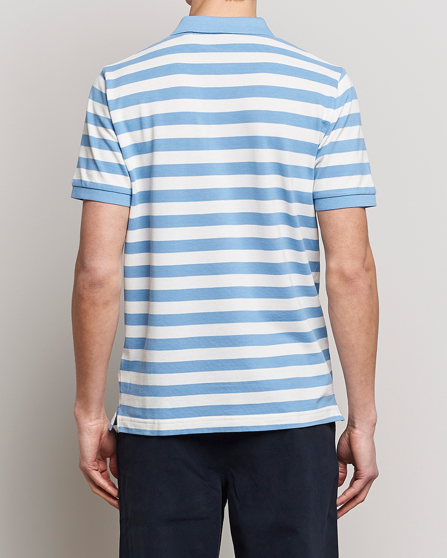 Homme | Polos | GANT | Striped Polo Gentle Blue