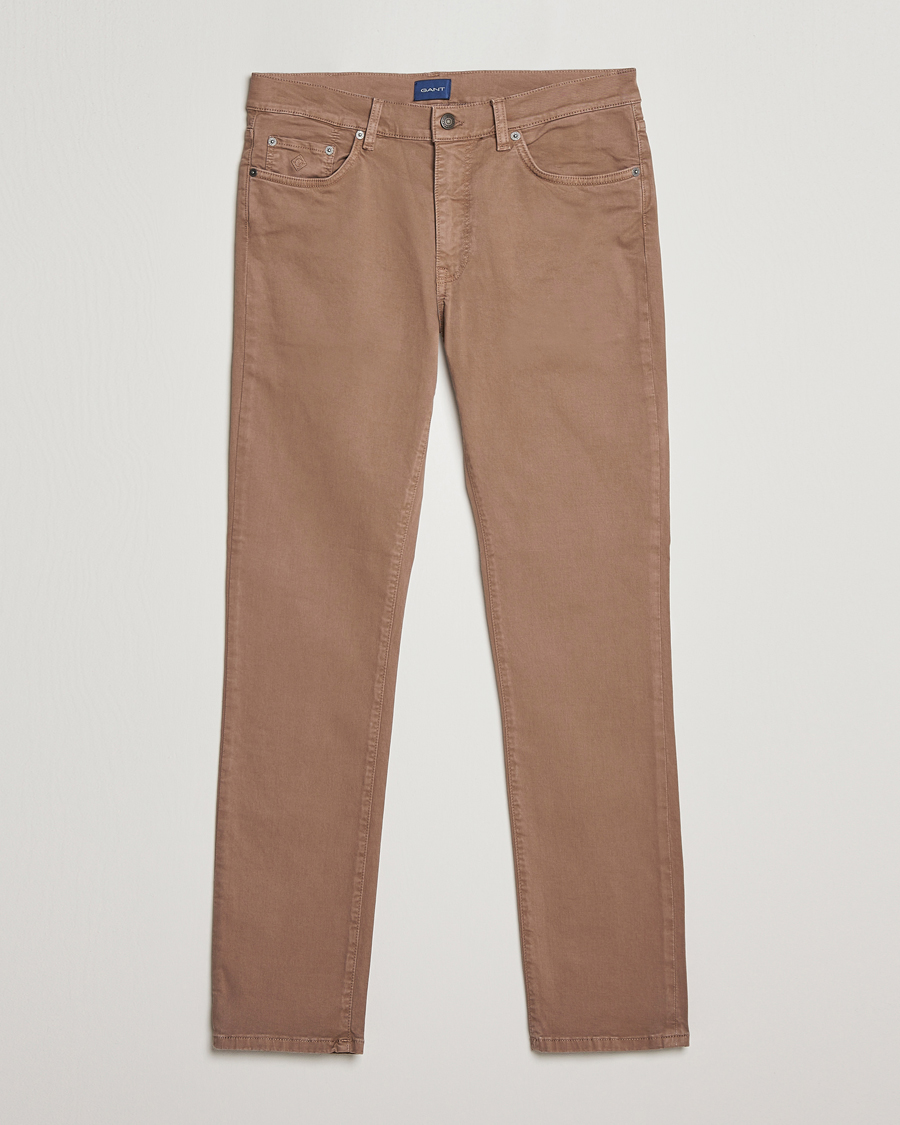 Homme | Pantalons | GANT | Hayes Desert Jeans Desert Brown