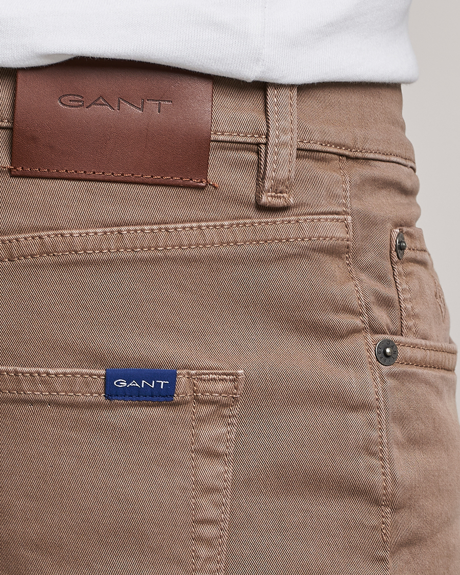 Homme | Pantalons | GANT | Hayes Desert Jeans Desert Brown