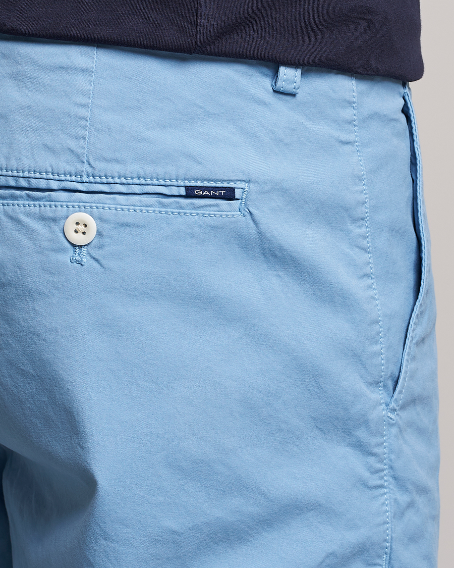 Homme | Shorts | GANT | Regular Sunbleached Shorts Gentle Blue