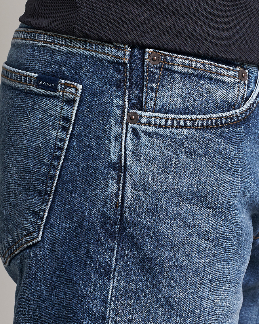 Homme | Shorts | GANT | Arley Denim Shorts Medium Blue