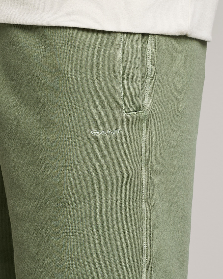 Homme | Shorts | GANT | Sunbleached Sweatshorts Calamata Green