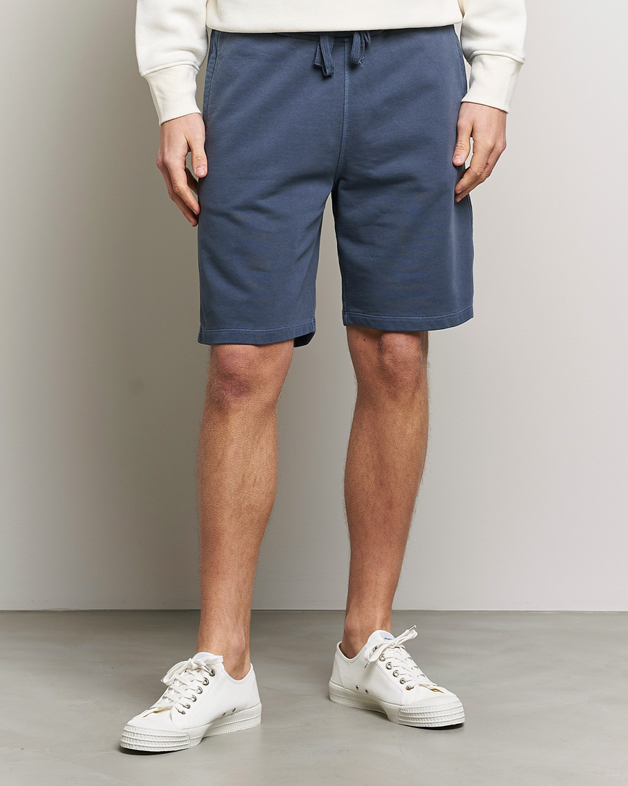 Homme | Shorts | GANT | Sunbleached Sweatshorts Evening Blue