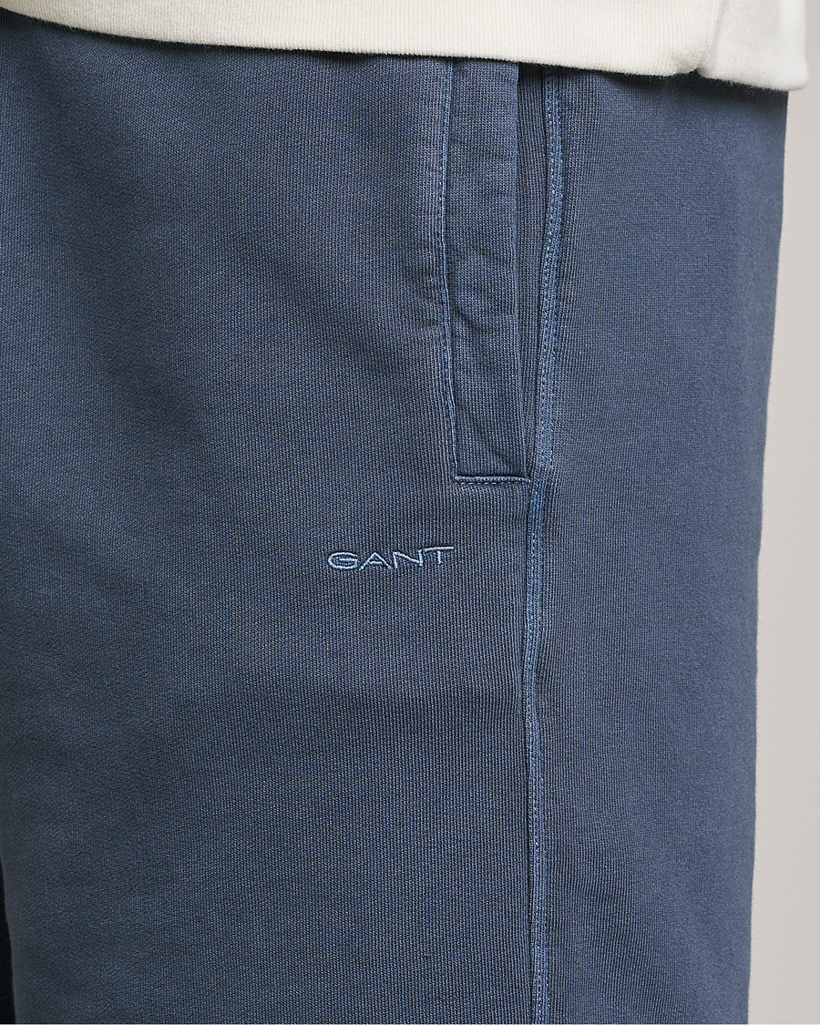 Homme | Shorts | GANT | Sunbleached Sweatshorts Evening Blue