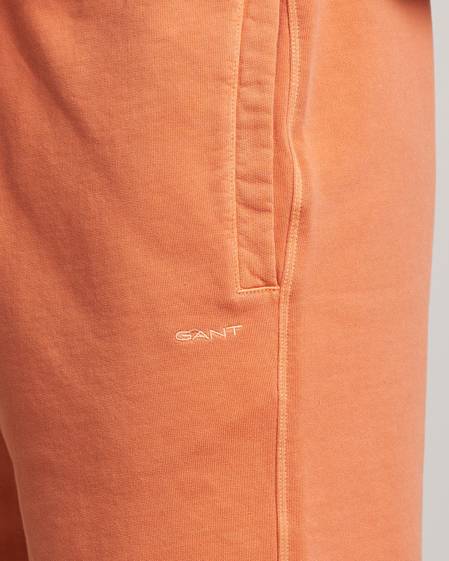Homme | Shorts | GANT | Sunbleached Sweatshorts Apricot Orange