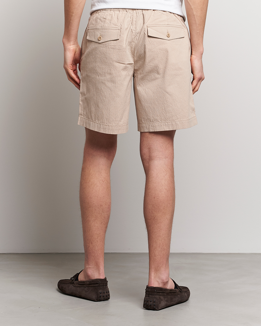 Homme | Shorts | GANT | Seersucker Drawstring Shorts Dry Sand