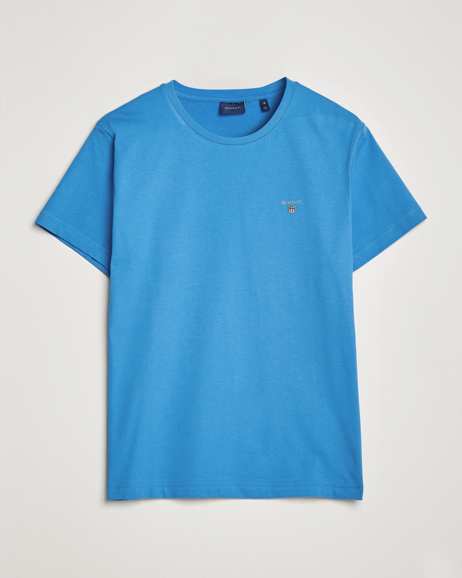 Homme | T-shirts | GANT | The Original T-Shirt Day Blue