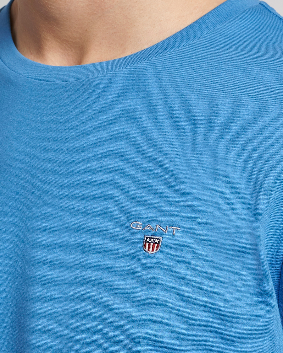Homme | T-shirts | GANT | The Original T-Shirt Day Blue