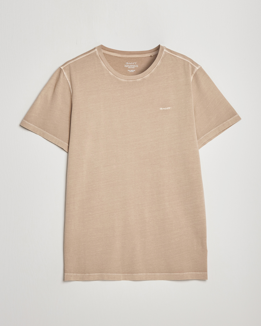 Homme | T-shirts | GANT | Sunbleached T-Shirt Concrete Beige