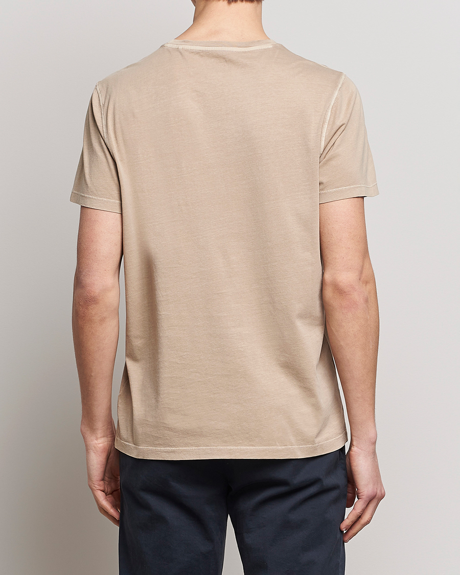 Homme | T-shirts | GANT | Sunbleached T-Shirt Concrete Beige