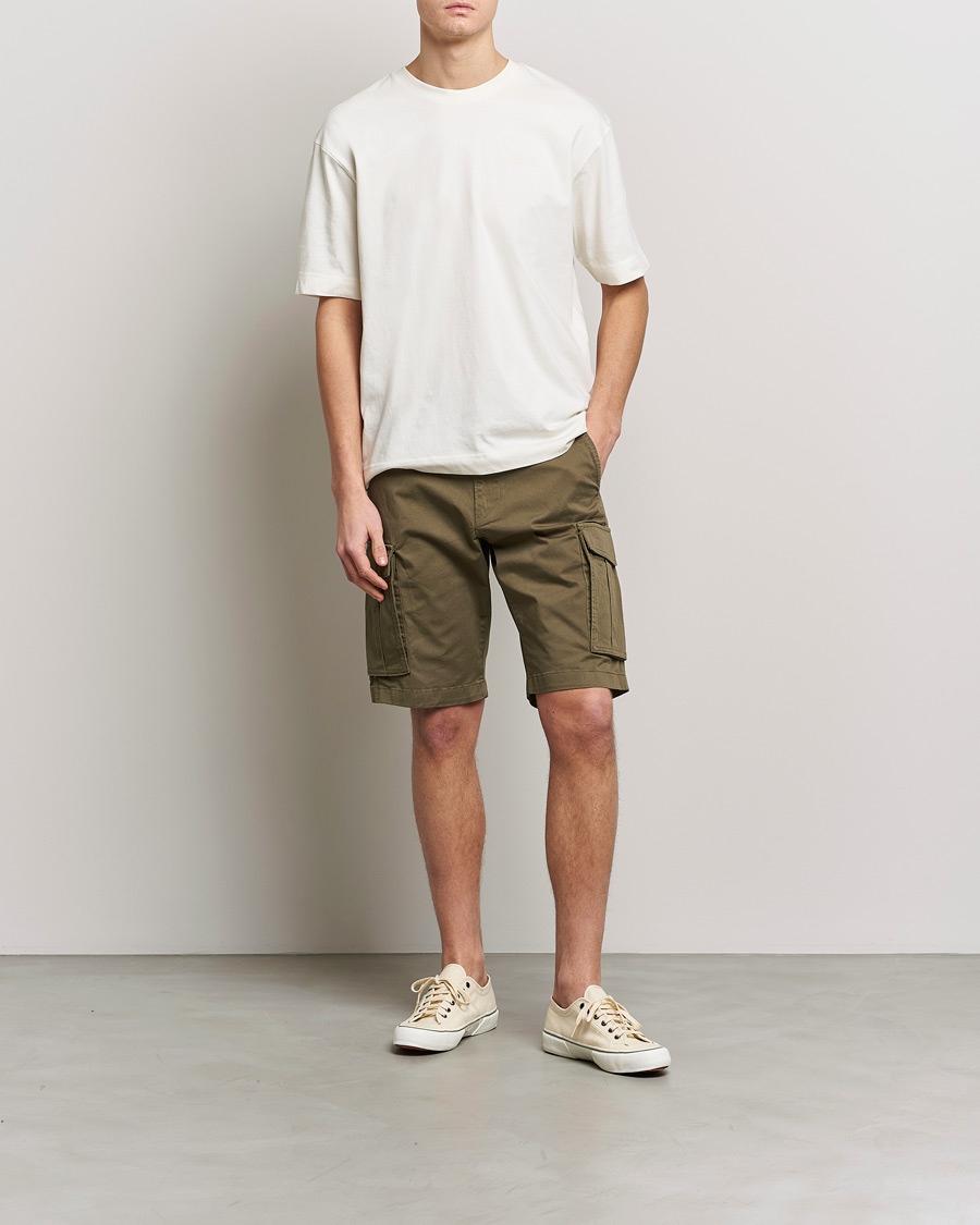 Homme | T-shirts | GANT | Icon Crew Neck T-Shirt Cream