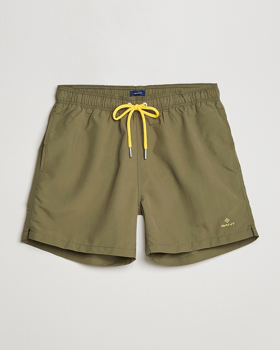Homme | Maillots De Bain | GANT | Basic Swimshorts Racing Green