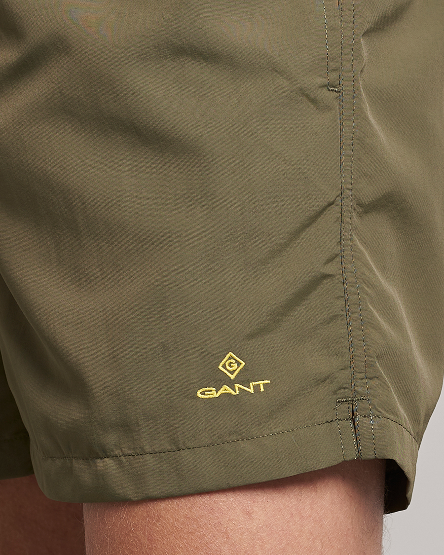 Homme | Maillots De Bain | GANT | Basic Swimshorts Racing Green