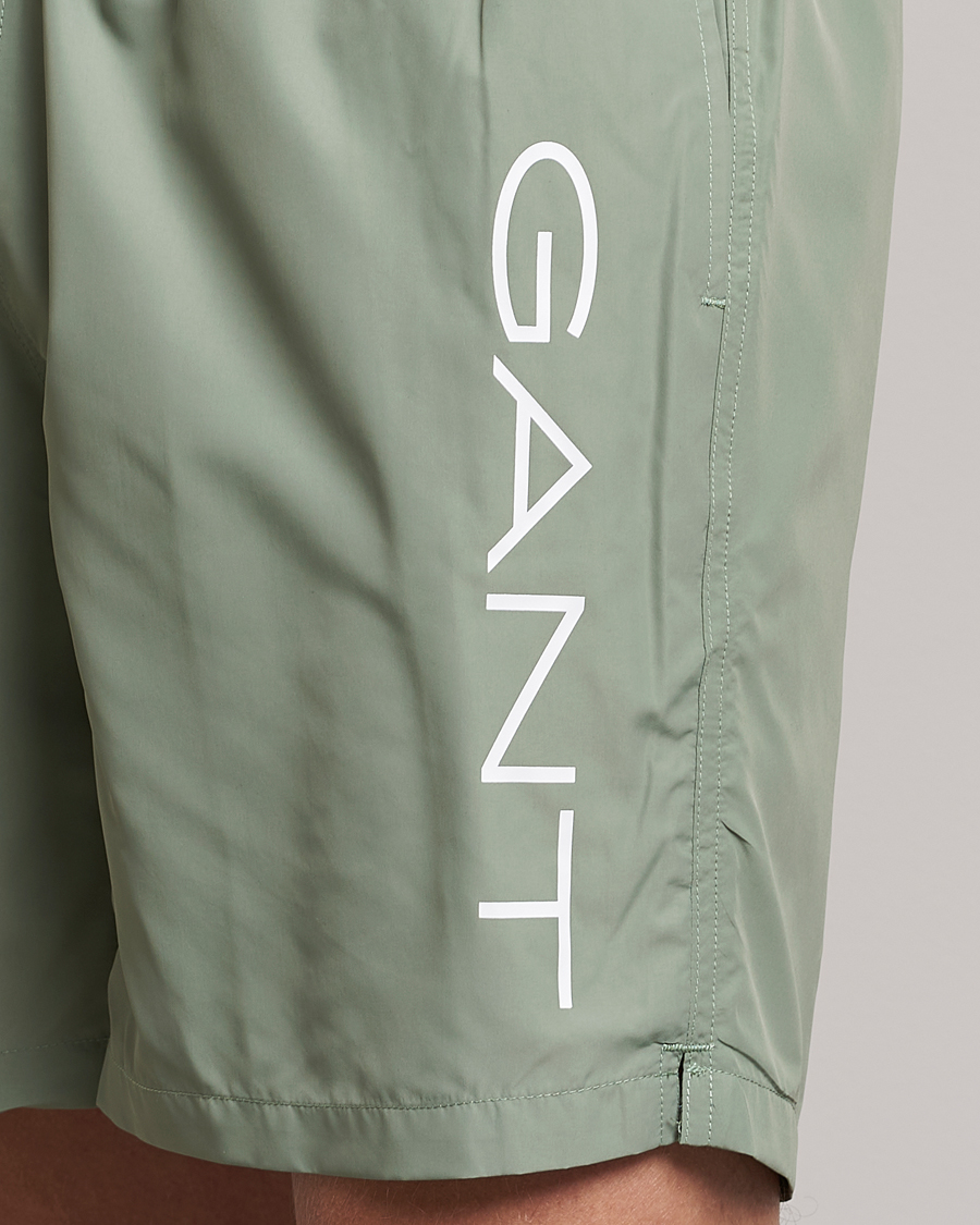 Homme | Maillots De Bain | GANT | Lightweight Logo Swimshorts Calamata Green