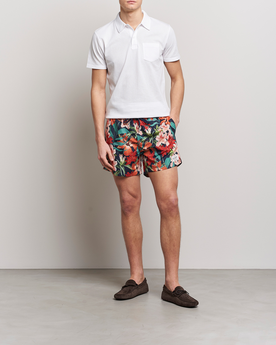 Homme | Maillots De Bain | GANT | Printed Flower Swimshorts Marine Multi