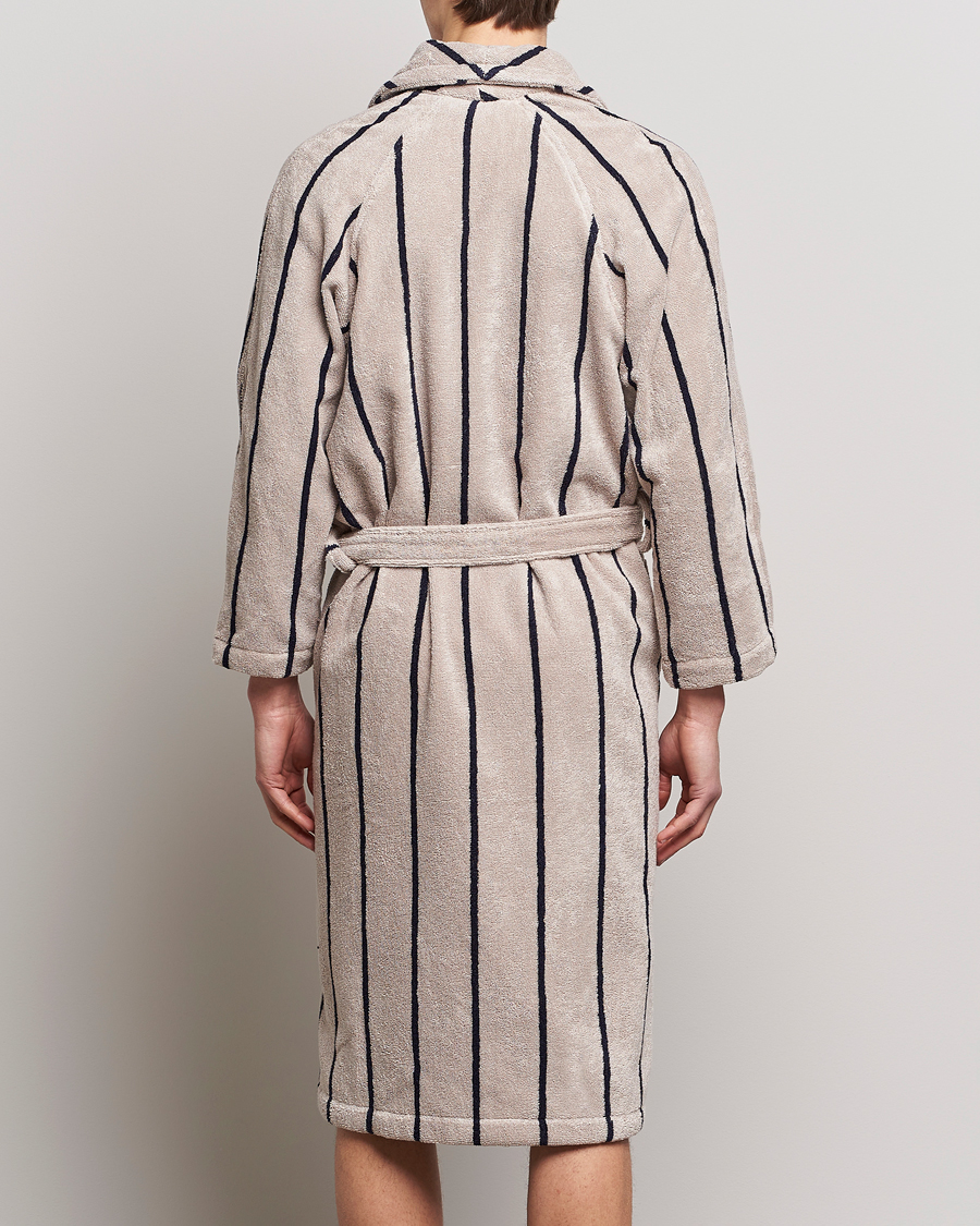Homme | Peignoirs Et Pyjamas | GANT | Striped Robe Putty