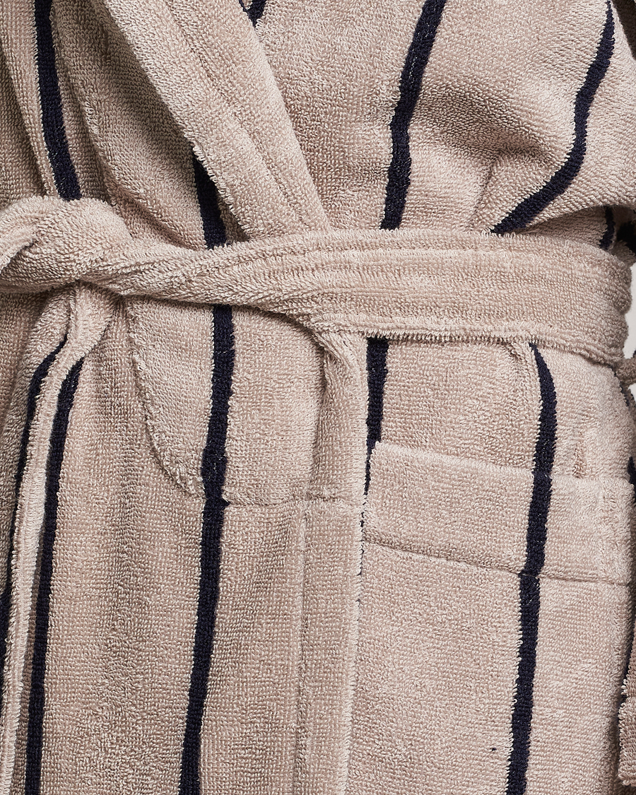 Homme | Peignoirs Et Pyjamas | GANT | Striped Robe Putty