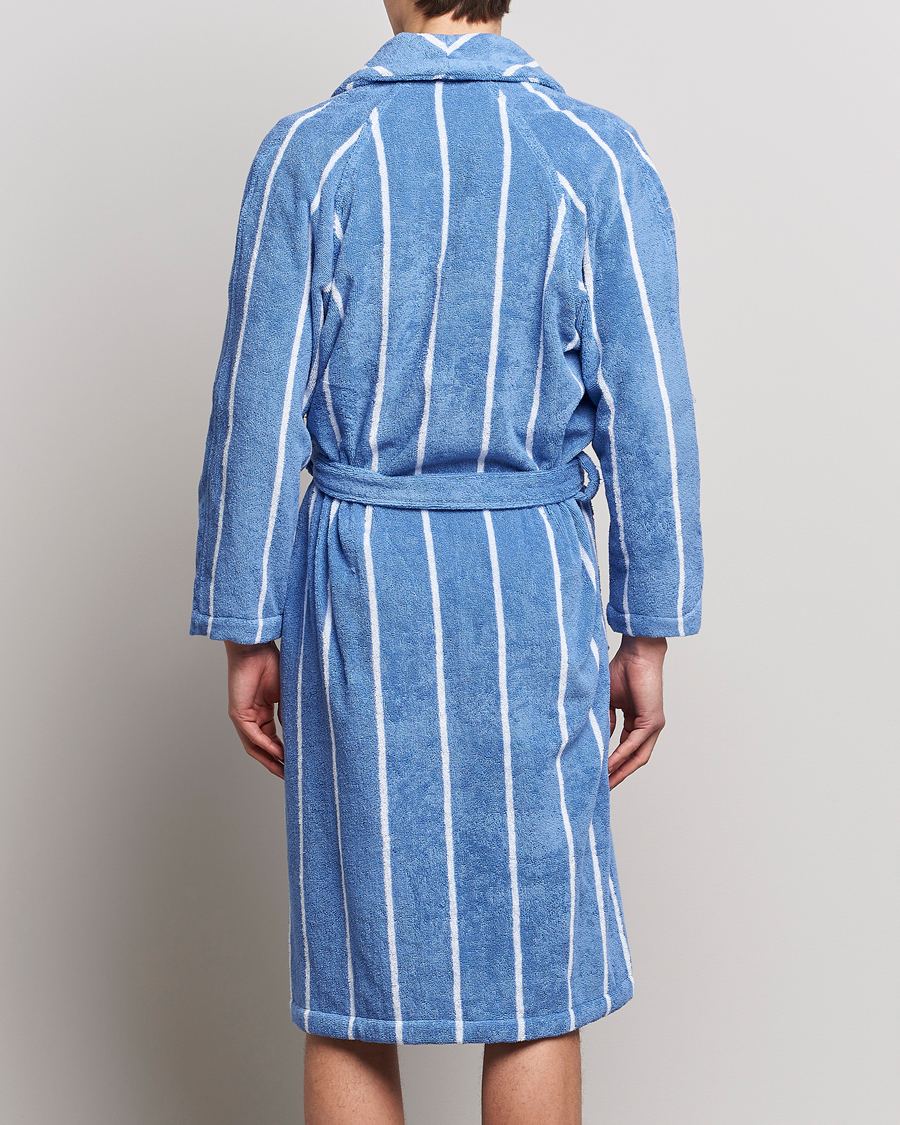 Homme | Peignoirs Et Pyjamas | GANT | Striped Robe Blue Bell