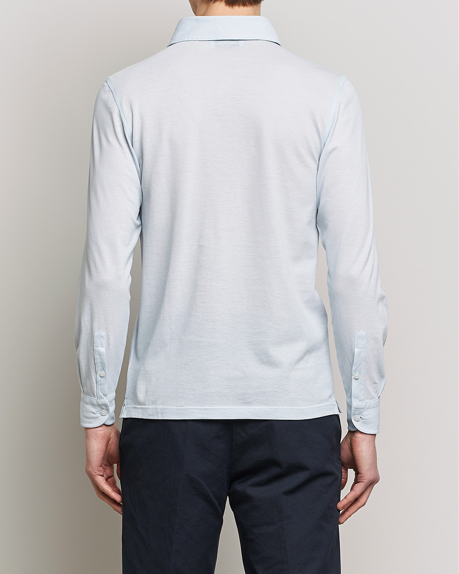 Homme | Chemises | Gran Sasso | Popover Shirt Light Blue