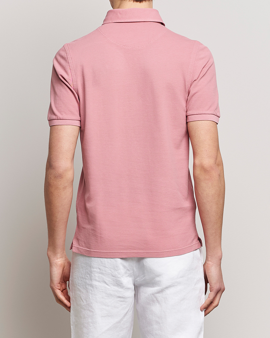 Homme | Polos | Gran Sasso | Washed Polo Pink
