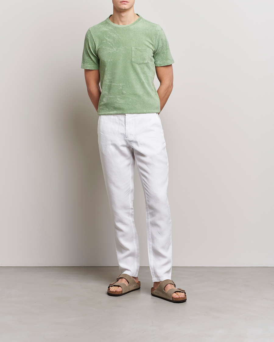 Homme | T-shirts | Gran Sasso | Cotton Terry Tee Green