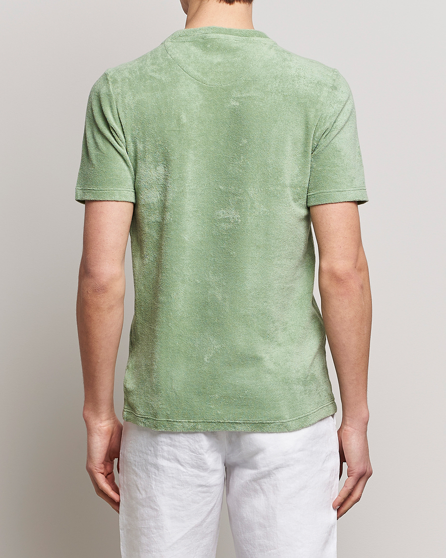 Homme | T-shirts | Gran Sasso | Cotton Terry Tee Green