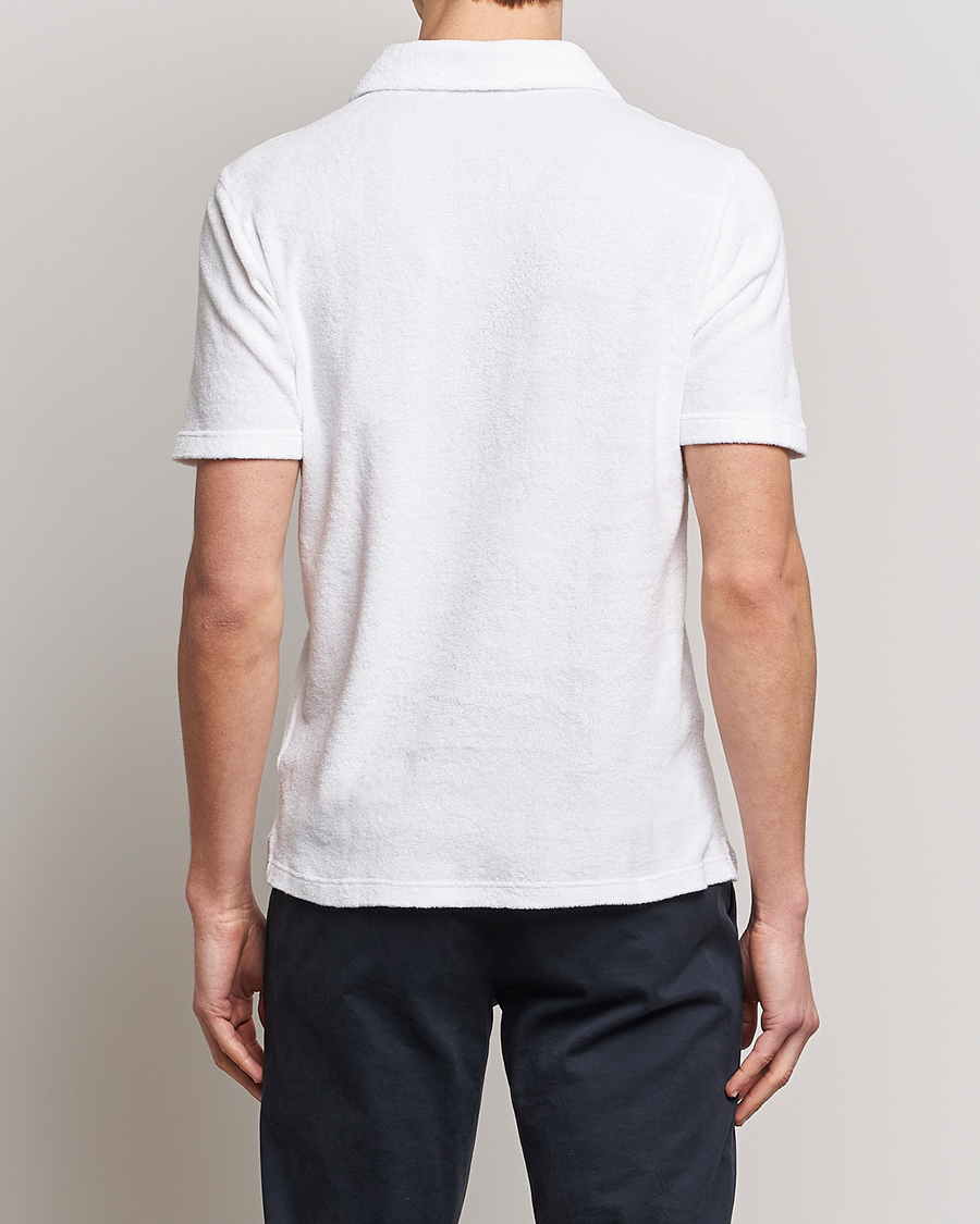 Homme | Polos | Gran Sasso | Cotton Terry Polo White