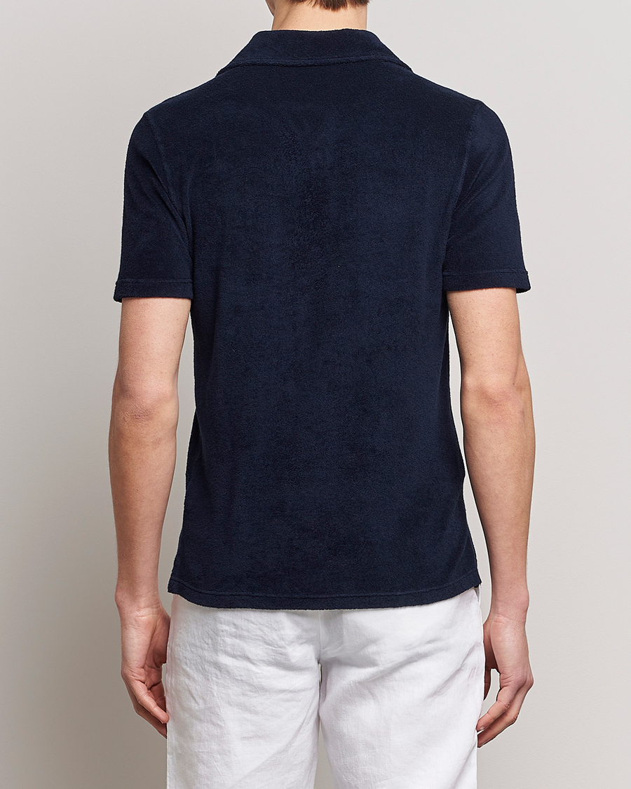 Homme | Polos | Gran Sasso | Cotton Terry Polo Navy