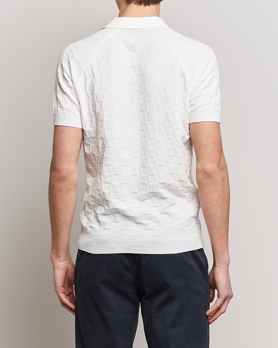 Homme | Polos | Gran Sasso | Structured Terry Polo White