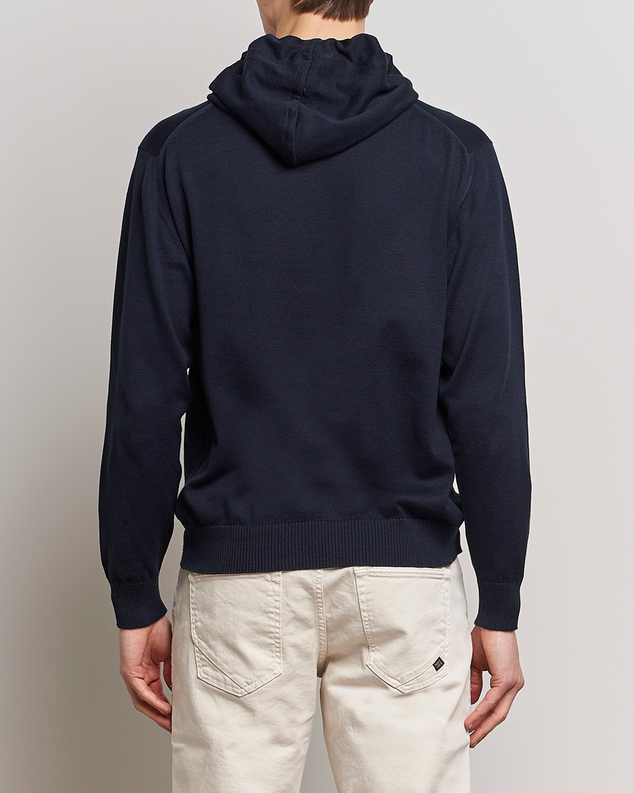Homme | Pulls Et Tricots | John Smedley | Sundown Sea Island Hoodie Navy