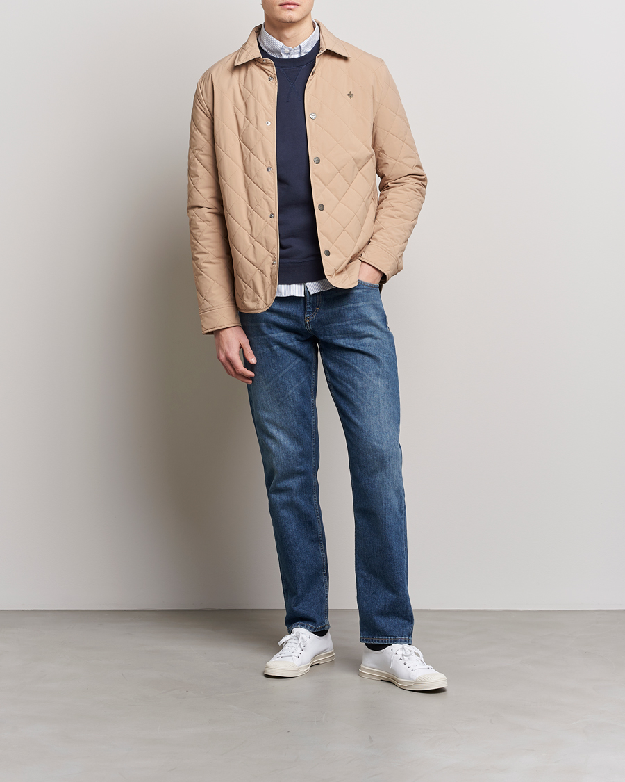 Homme | Manteaux Et Vestes | Morris | Dunham Quilted Jacket Beige